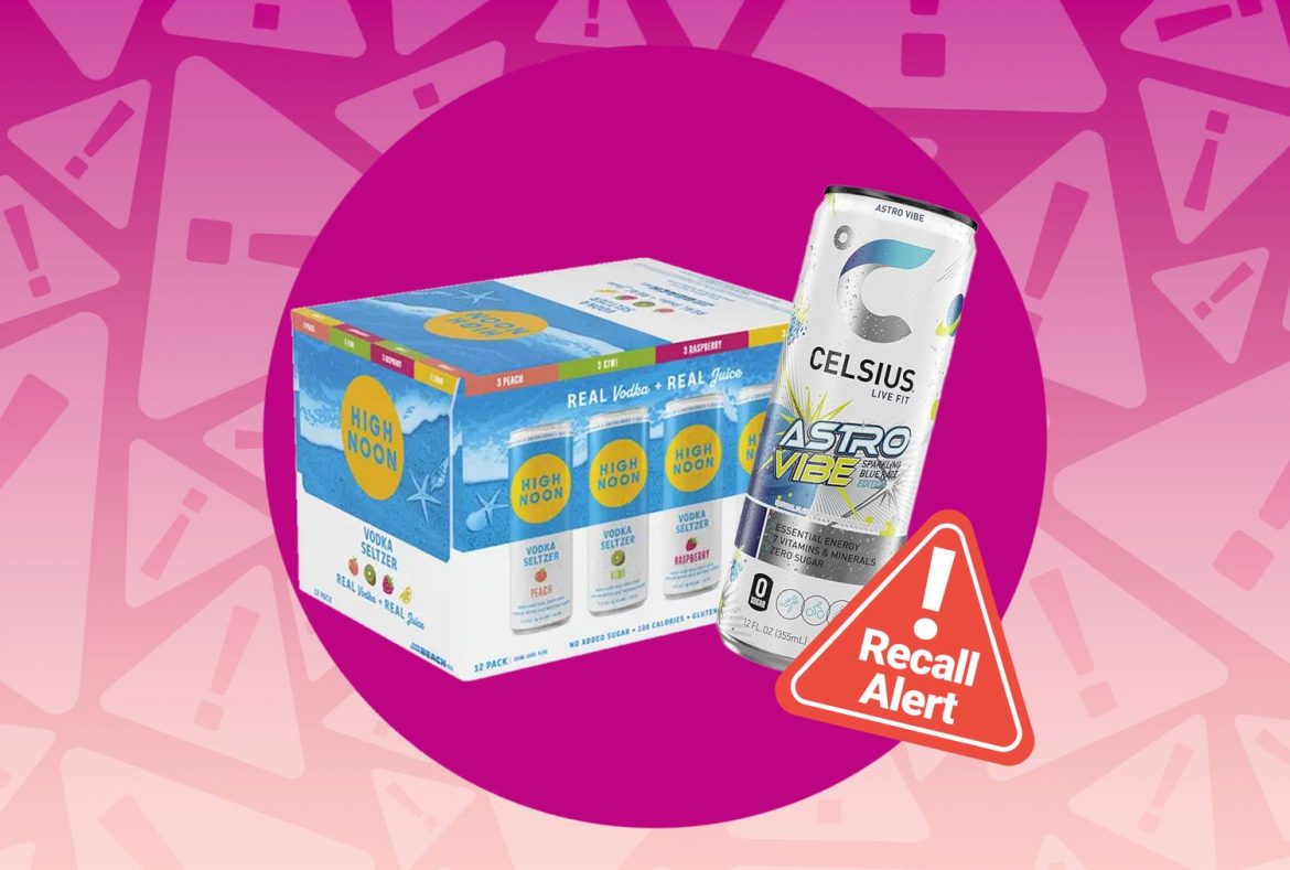 High Noon and Celsius Recalled Right Now