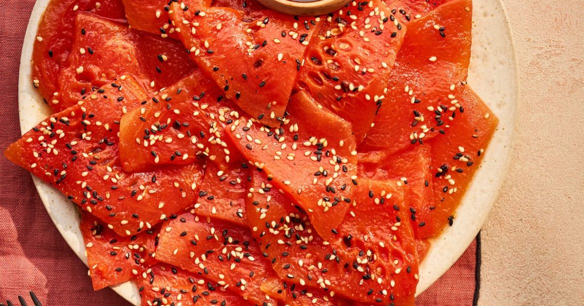 Watermelon sashimi | Good Food
