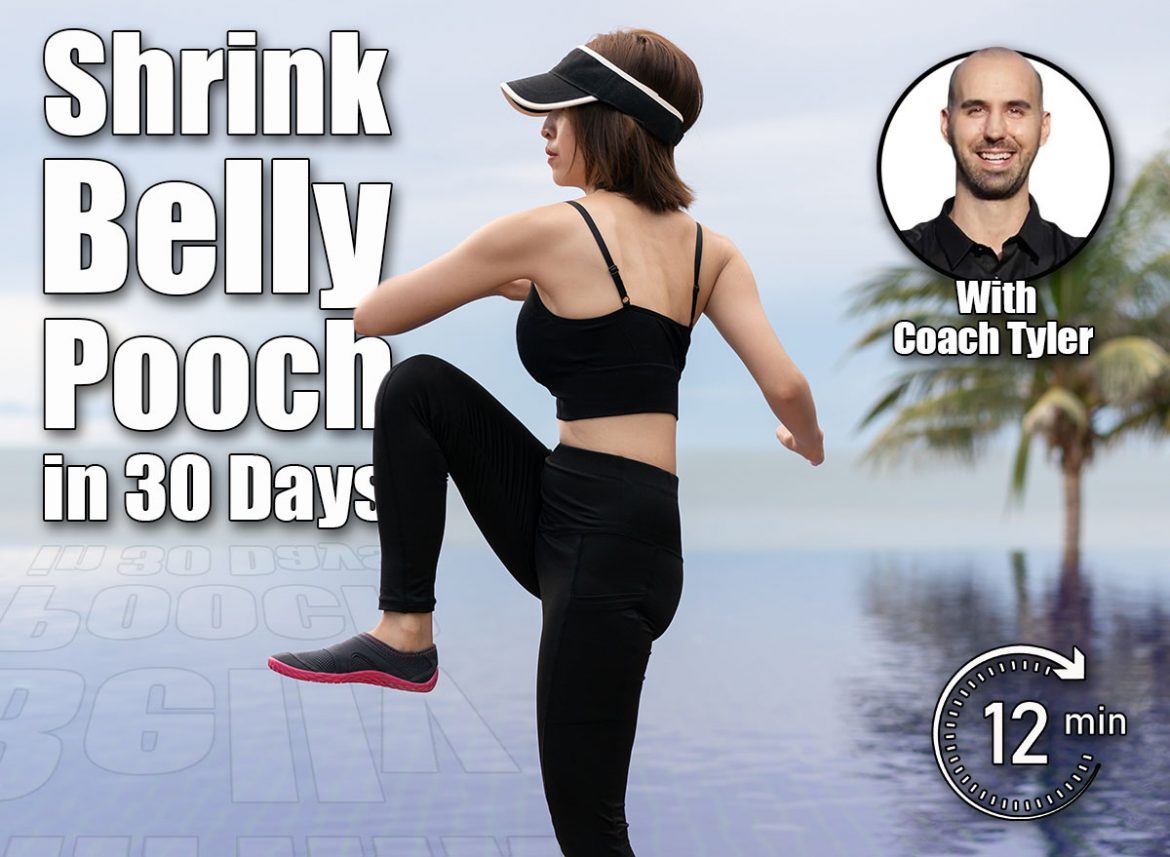 6 Standing Exercises to Shrink Belly Pooch in 30 Days