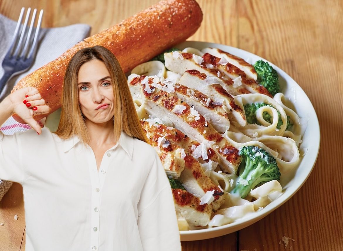 6 Worst Pasta Dishes at Restaurant Chains According to Diners
