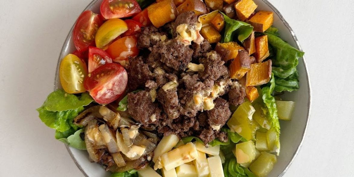 Cheeseburger and Fries Salad Recipe