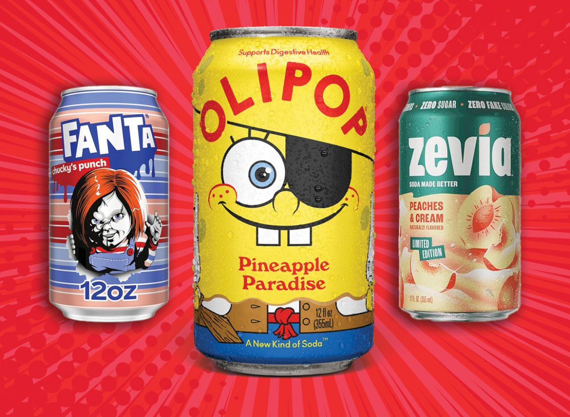 New Limited-Edition Soda Flavors Just Hit Shelves
