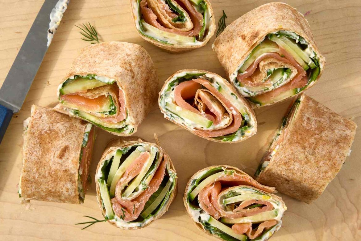 Salmon Roll-Ups