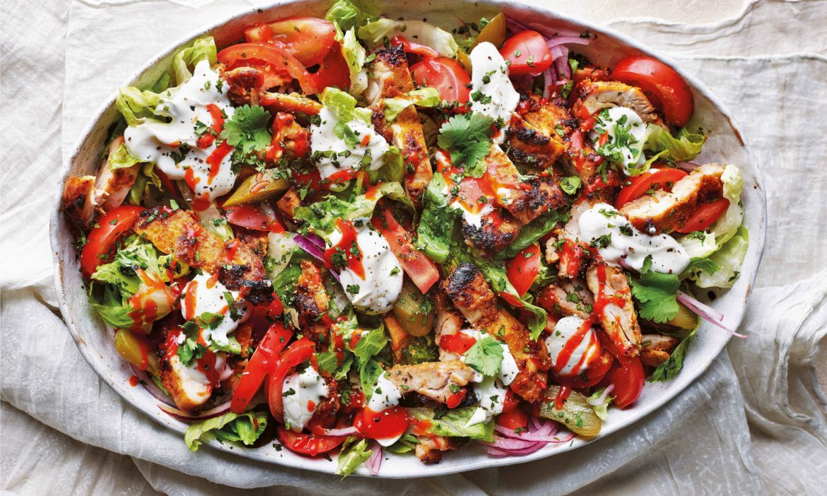 This Shawarma-Inspired Salad Is Full Of Flavor (And Protein)