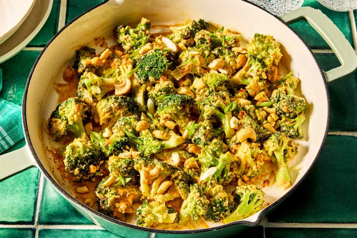 Bang Bang Broccoli Skillet