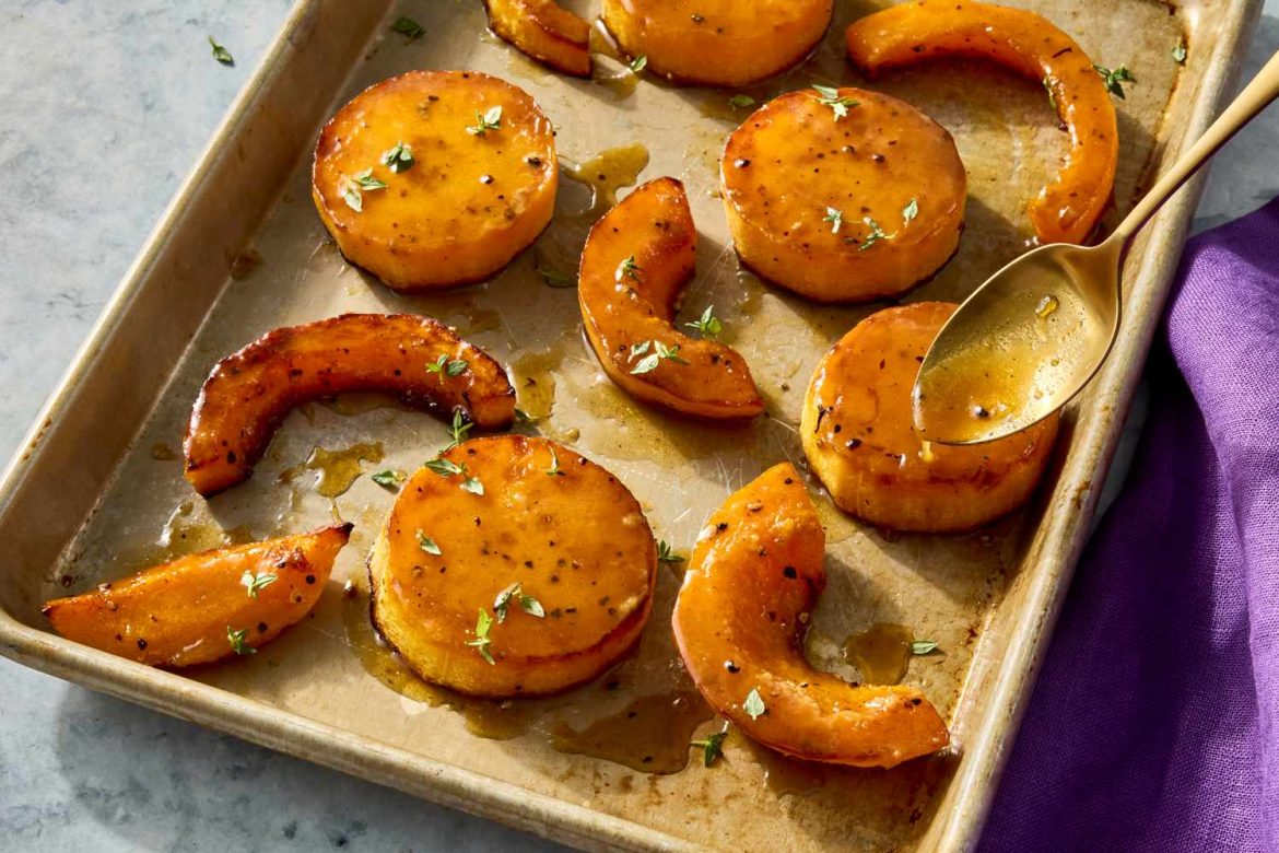 Melting Butternut Squash with Maple Butter