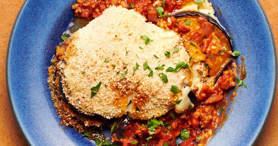 Slow cooker moussaka