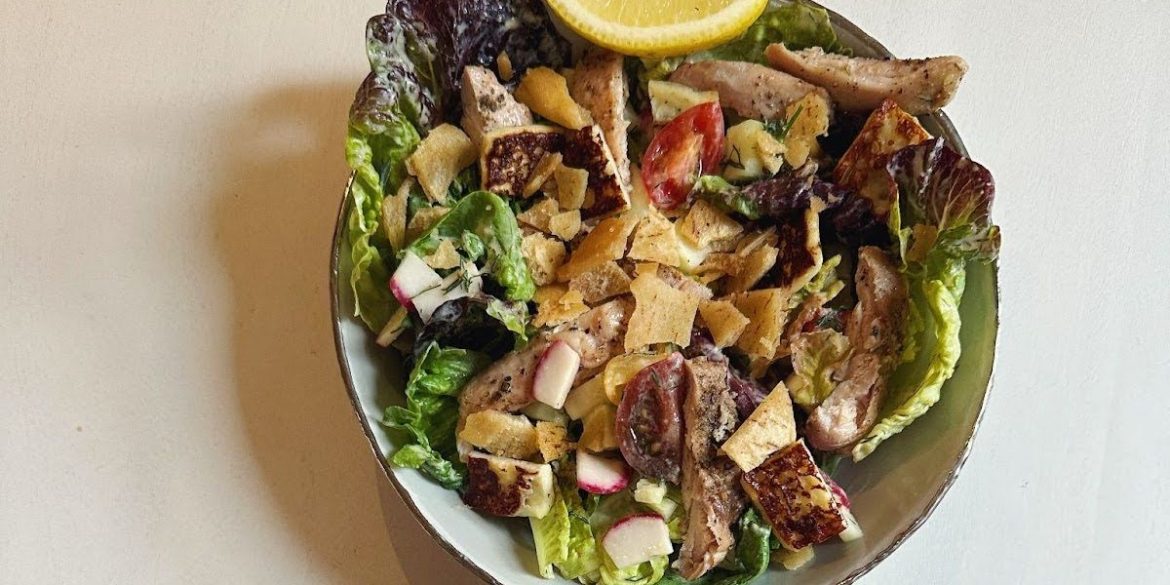 Fab Fattoush Salad Recipe | SELF