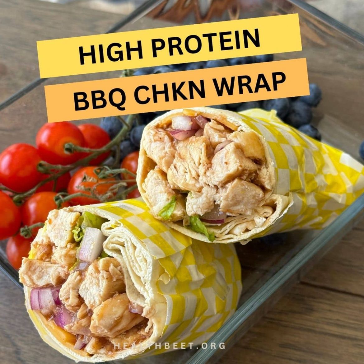 Flavorful BBQ Chicken Wrap - Health Beet