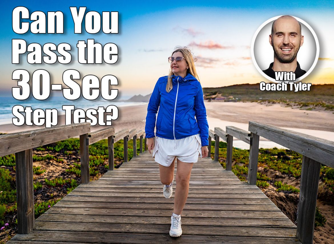 At 60, This 30-Second Step Count Means You’re Elite