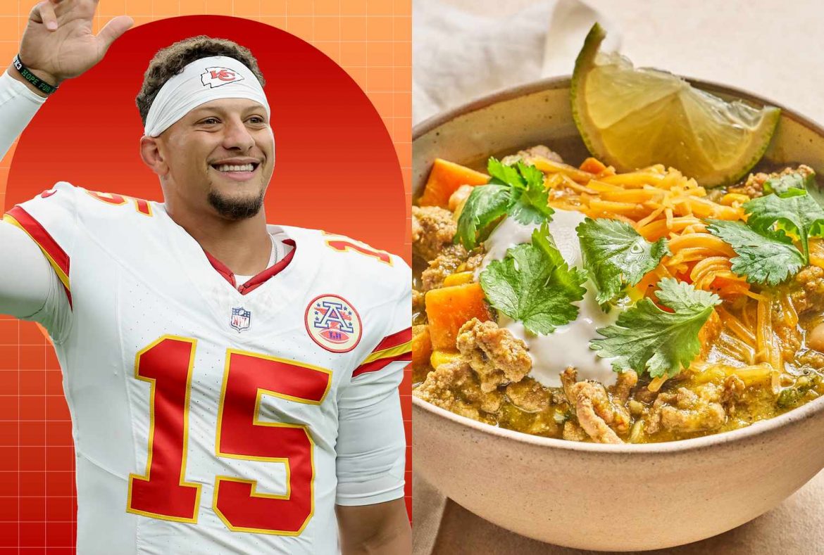 Patrick Mahomes Loves This Game Day Chili