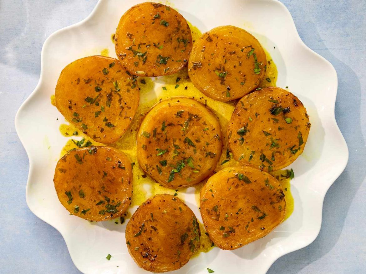 Melting Beets with Maple & Turmeric